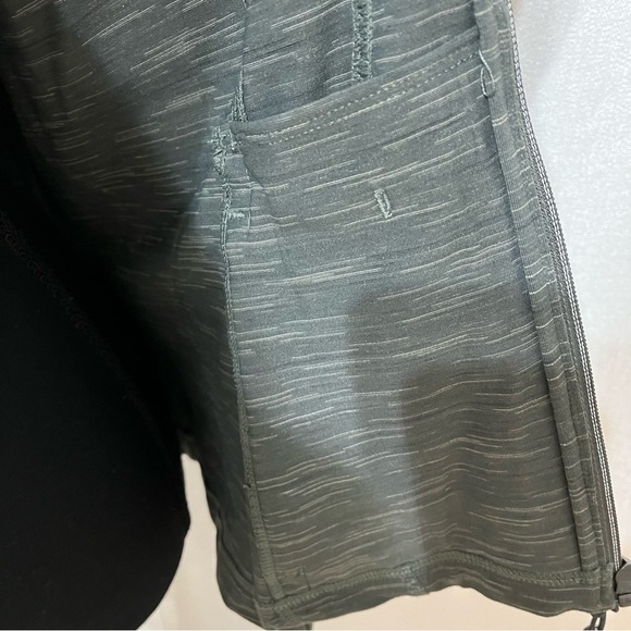 Athleta Striated Hope jacket. Full zip. Structured design. Reflection On Back. - Picture 7 of 7